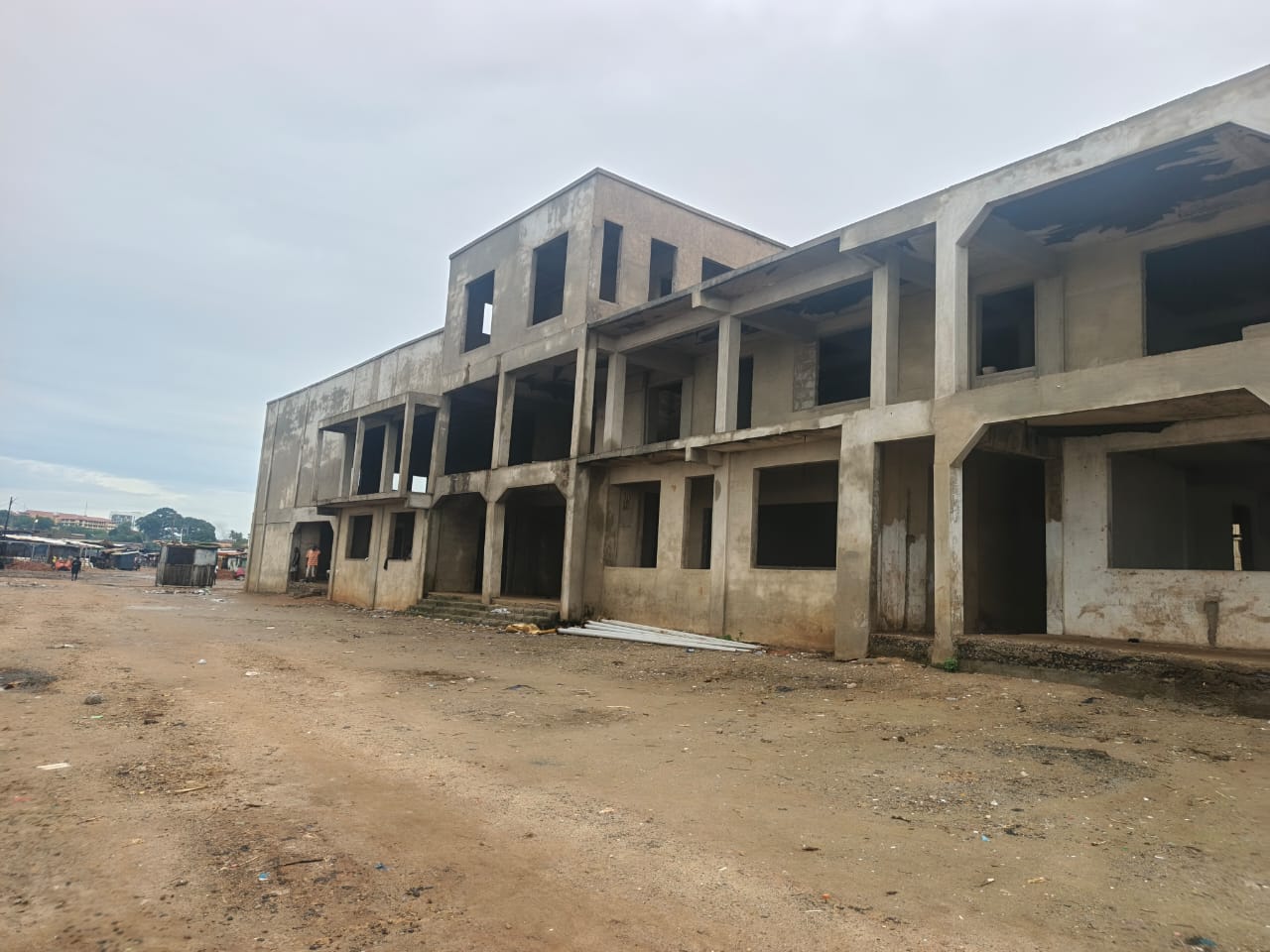 Ongoing Construction Site of the Youth Center
